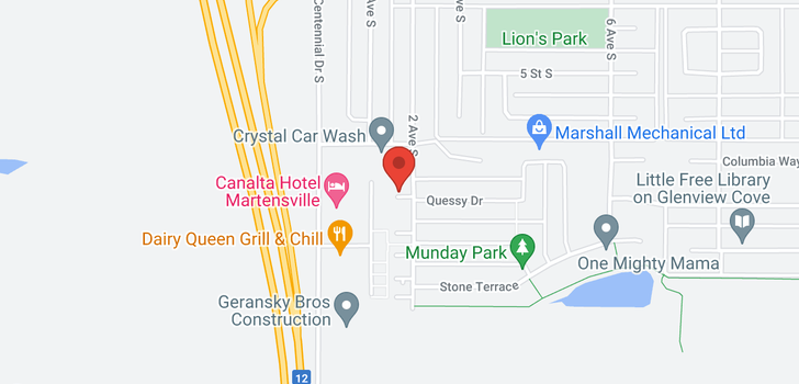 map of 144 700 2nd AVE S